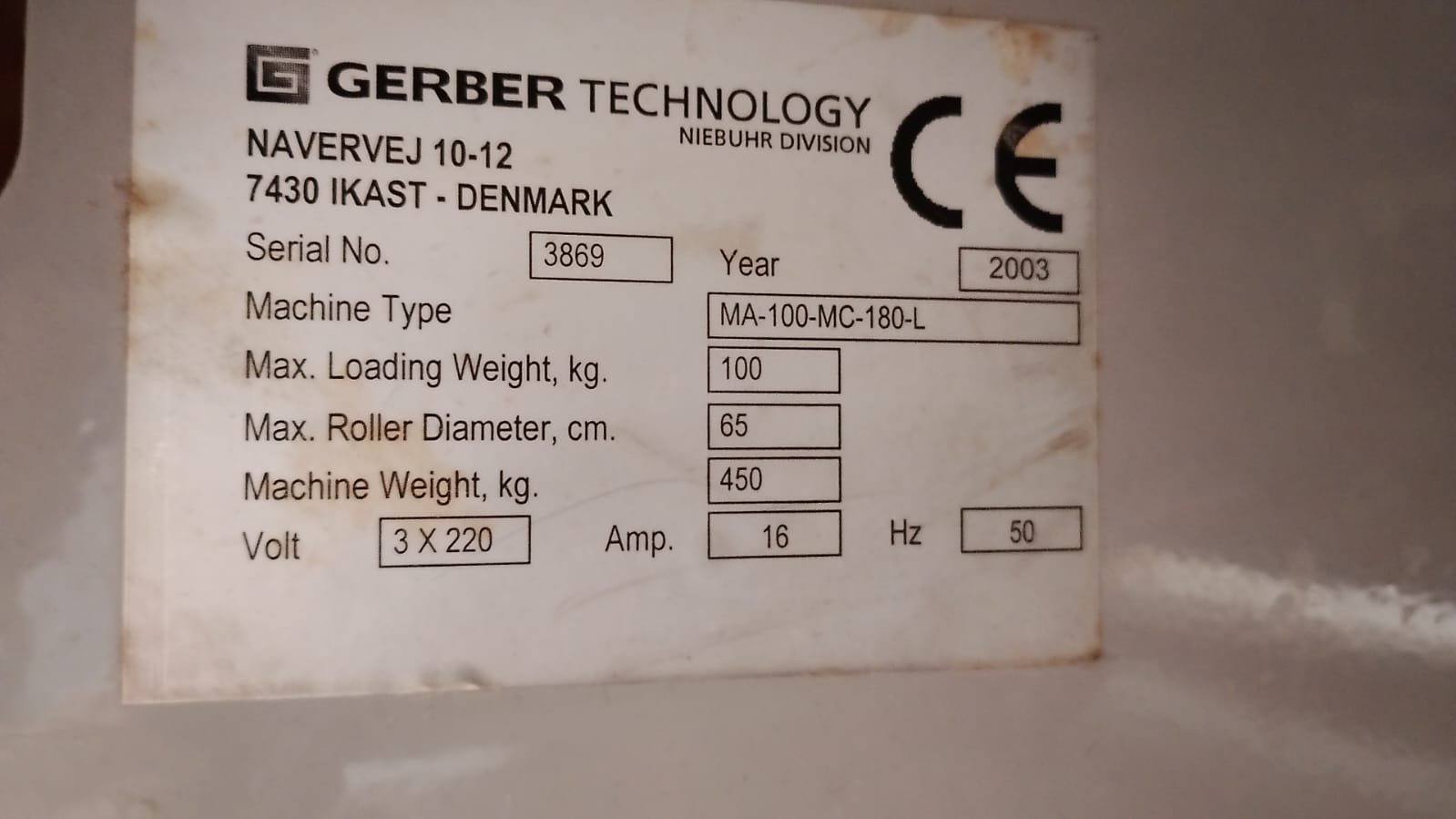 TENDEDORA AUTOMATICA