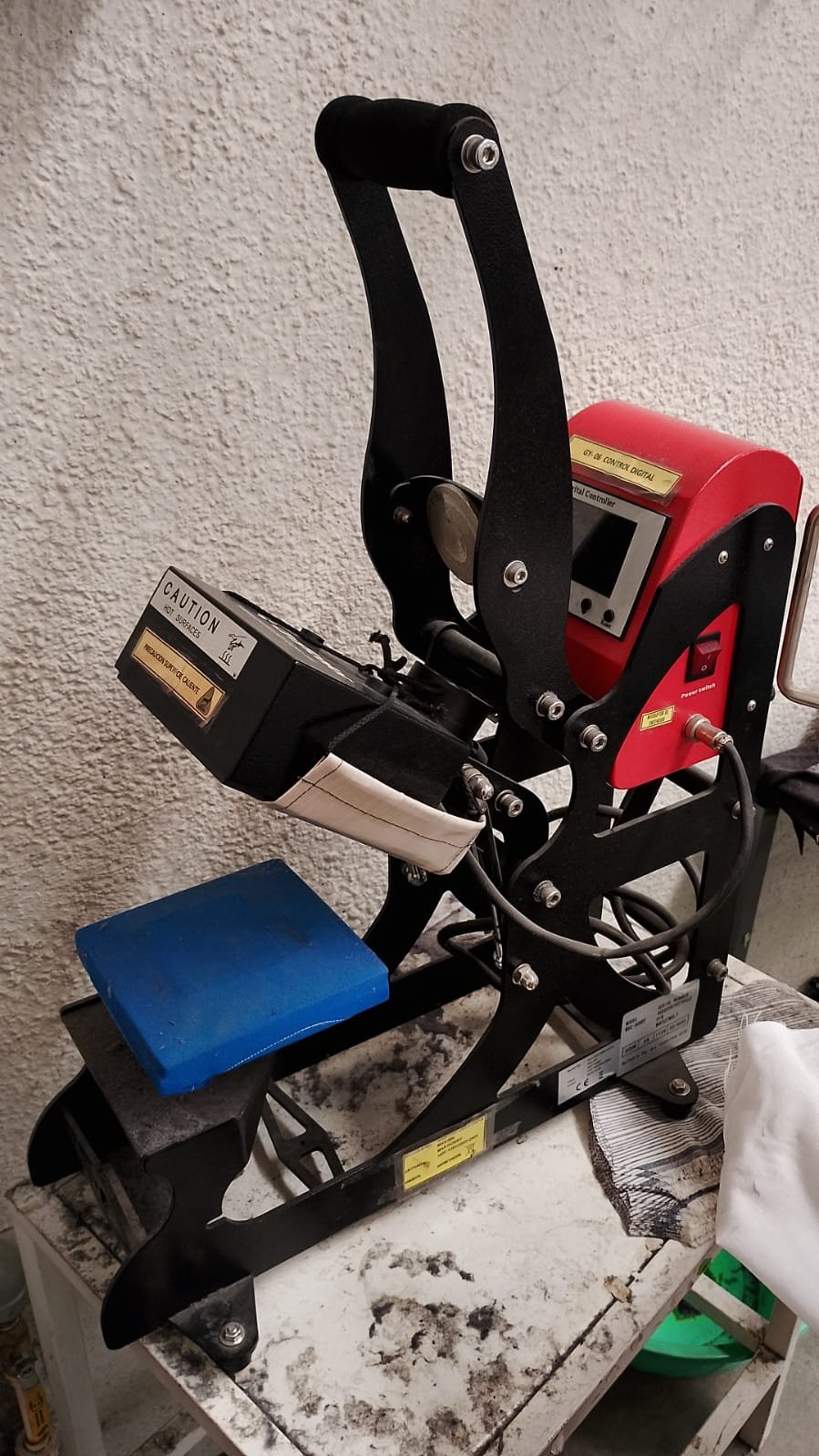 PLANCHA-PRENSA PARA TRANSFER