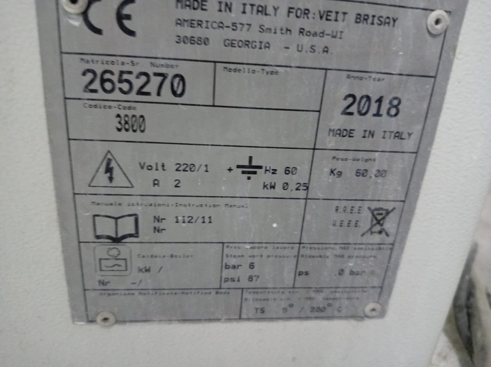 MODULO DE DESMANCHADO